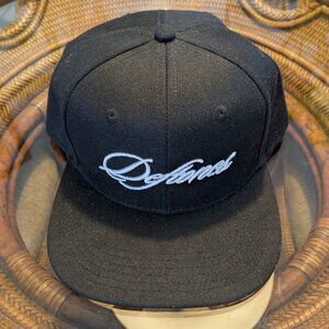 Deftones Embroidered Cursive Snapback Hat